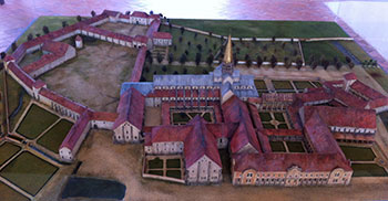 model of citeaux abbey